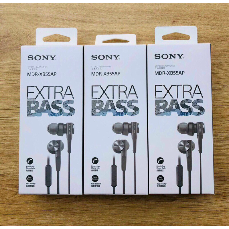 Tai nghe nhét tai Sony Extra Bass MDR-XB55AP  - Hàng Chính Hãng Fullbox
