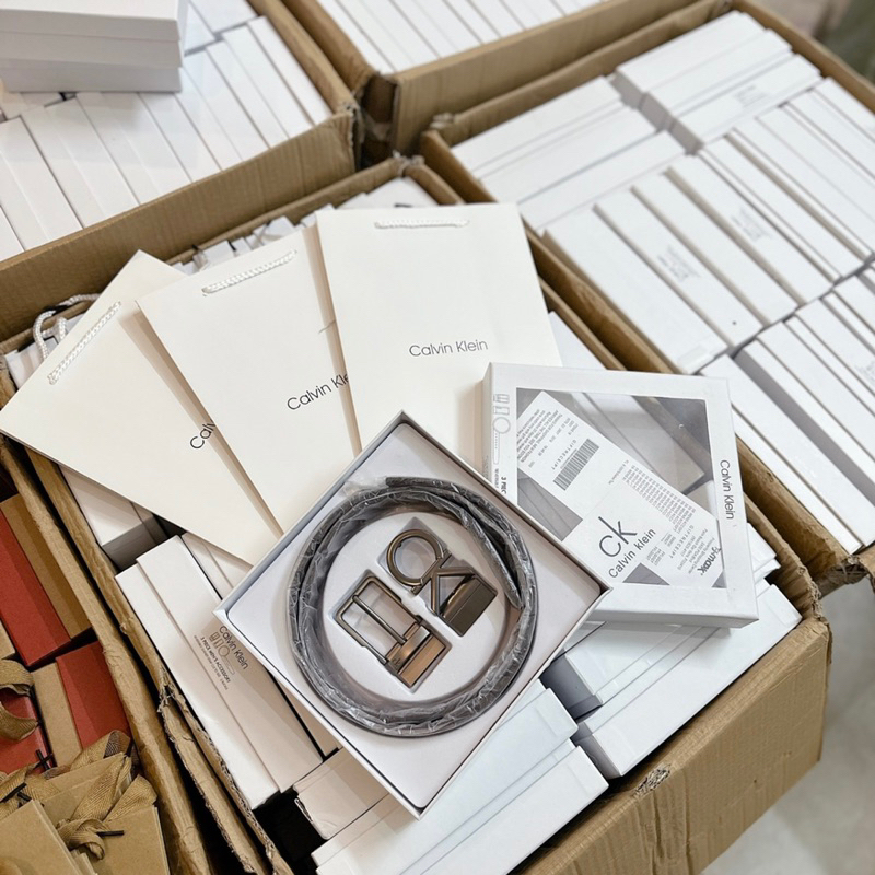 TL010 Set thắt lưng Calvin 2 mặt fullbox