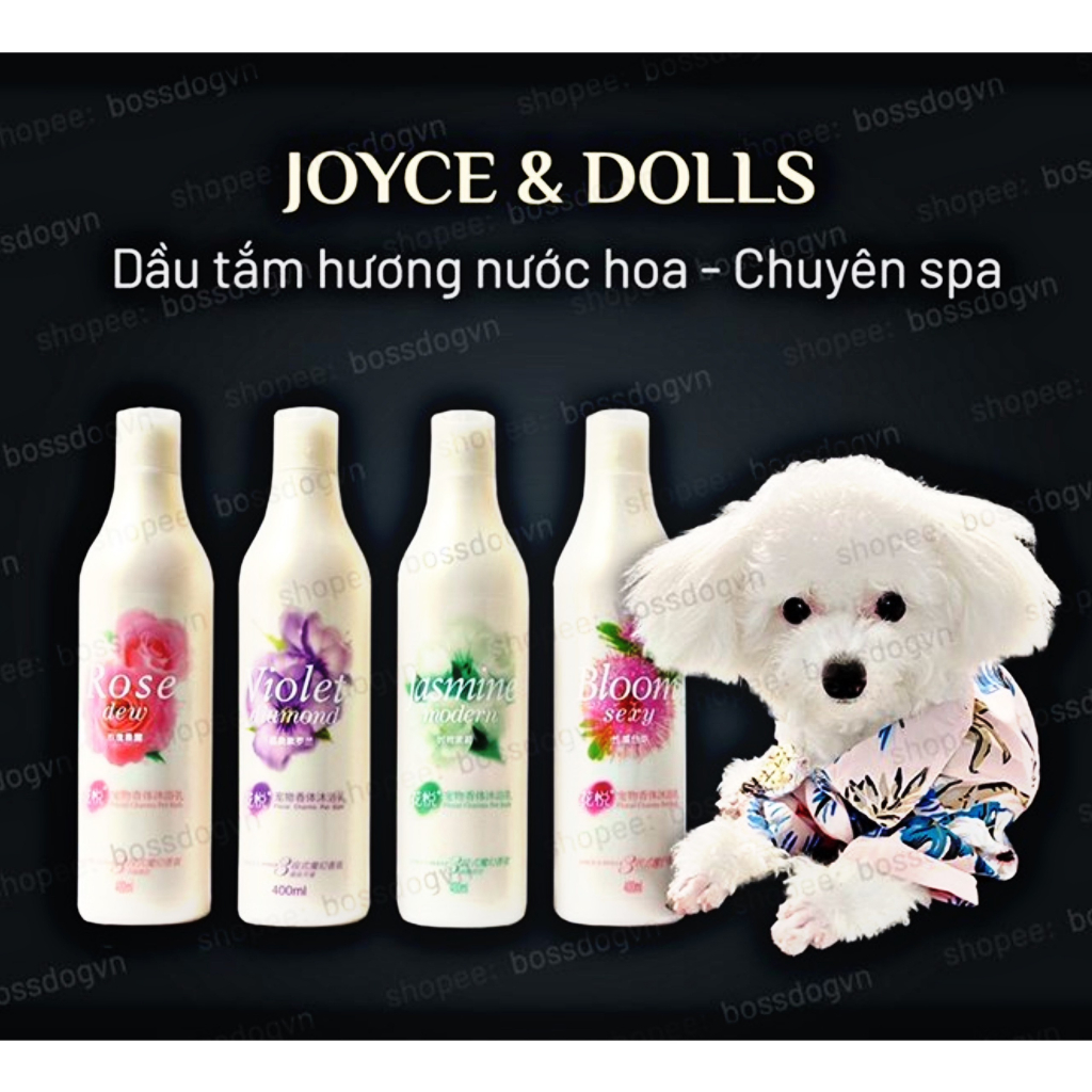 Sữa Tắm Cho Chó Mèo Joyce & Dolls Hương Nước Hoa - 30ML