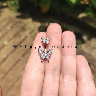 Khuyên rốn butterfly, chiều dài thân đeo ngắn 6 - 8 - 10mm