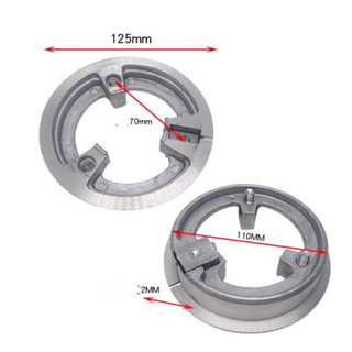  Cùi nhôm chuyển cơ sang đĩa tặng 3 ốc đĩa cho xe điện 