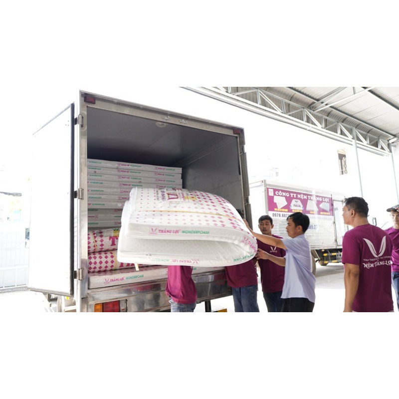 Nệm cao su thiên nhiên WONDER FOAM thắng lợi chính hãng