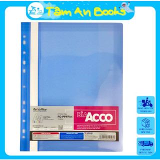 Bìa acco nhựa a4 flexoffice fo-rfa4, bìa report file - tâm an books