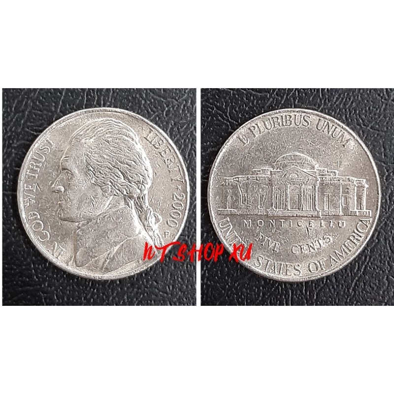 Đồng sưu tầm 5 Cents Jefferson Mỹ ( 1938-2003 )