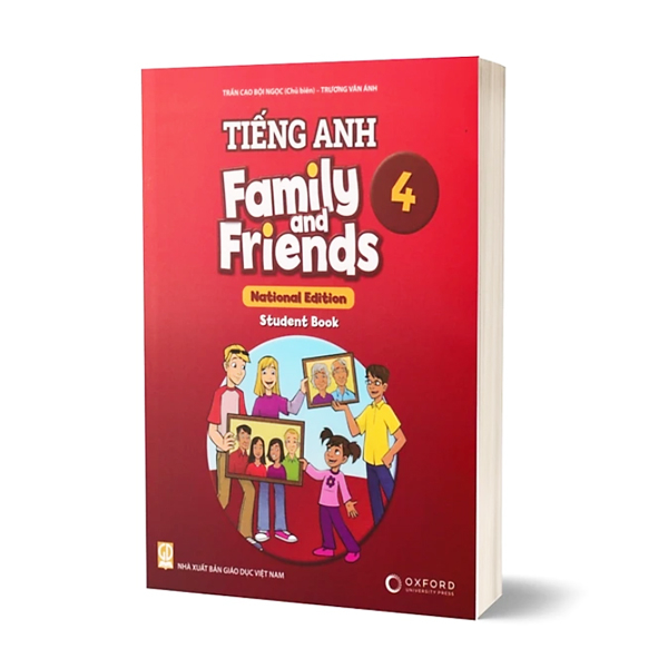 Sách - Combo Tiếng Anh 4 Family And Friends (National Edition) - Student Book + Workbook ( Tặng Kèm Bao Sách )