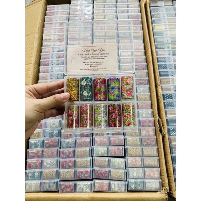 Foil dán trang trí móng