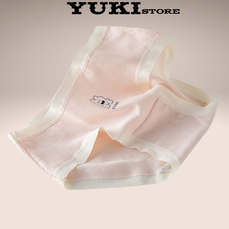 Quần lót nữ cotton thông hơi kháng khuẩn hút mồ hôi hoạ tiết trái dâu dễ thương YUKISTORE 0119