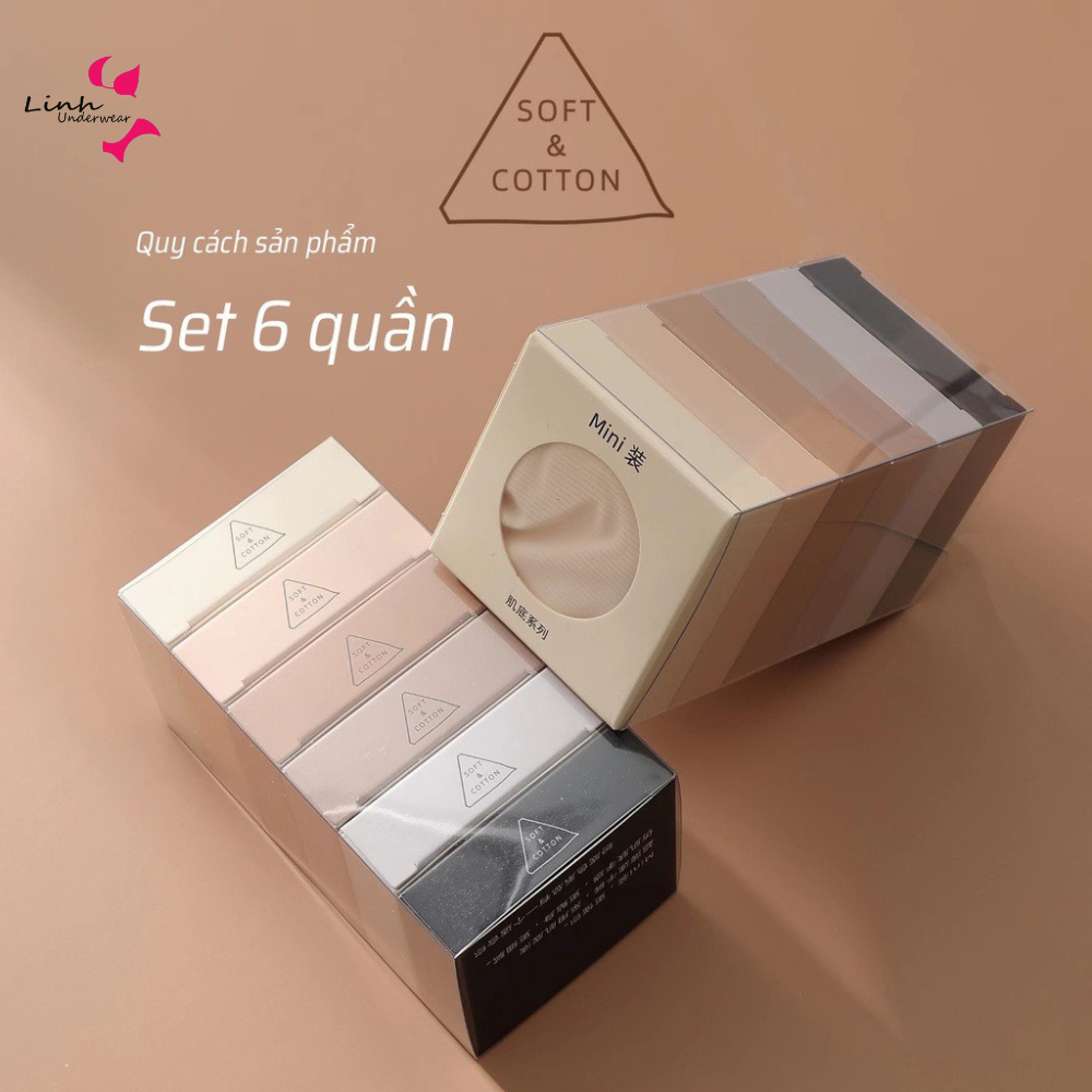 Set Quần lót kháng khuẩn MINI SIX BOX TODAY LOOK