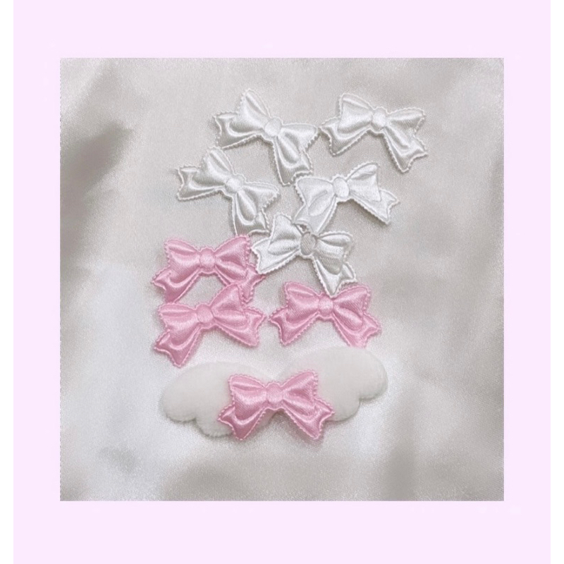 Nơ decor toploader, binder… đáng yêu