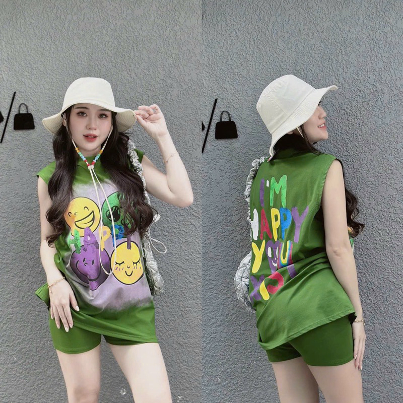 RẺ VÔ ĐỊCH _SĂN SALE CÙNG SHOP SÉT BỘ NGỐ ÁO SÁT NÁCH MẶT CƯỜI FROM TO ĐẸP _QUẦN CÓ TÚI _SEN BOUTIQUE
