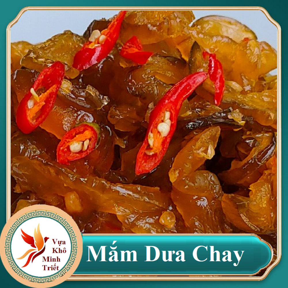 MẮM DƯA GANG - 100% LÀM TỪ DƯA GANG GIÒN RỤM THƠM NGON- Vựa Khô Minh Triết