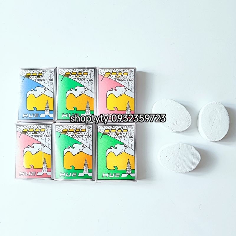 Combo 10 Phấn Thạch Cao Huế Dùng Để Cạo Lông Mặt