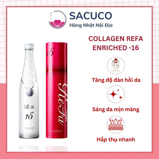 [Hàng chính hãng] Combo Refa Collagen Enrich 16 chai 480ml Nhật Bản