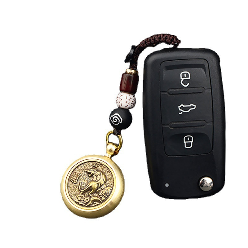 Móc khoá cung hoàng đạo chất liệu đồng, Móc khoá đồng hình cung hoàng đạo dễ thương