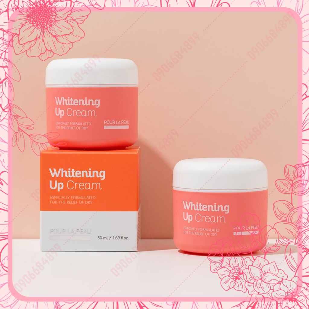 KEM DƯỠNG TRẮNG BẬT TONE ⭐ POUR LA PEAU ⭐ WHITENING UP CREAM - 50ml