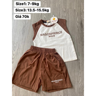 Combo 2 Bộ Quần áo bóng rổ cho bé trai