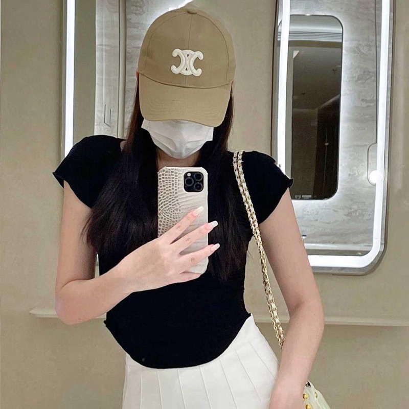 Nón lưỡi trai CAPSAIGON phong cách Hàn Quốc thoáng mát phù hợp nam nữ logo celeni