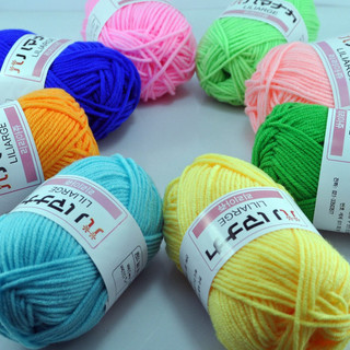 Cuộn len sợi cotton 25g ( combo 2 cuộn)