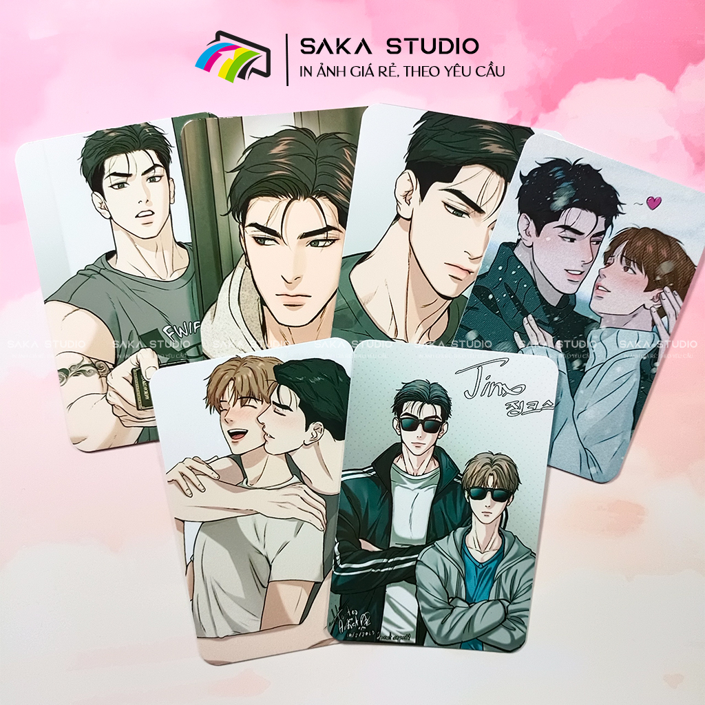 Card bo góc theo yêu cầu miễn phí ÉP PLASTIC rẻ bền đẹp