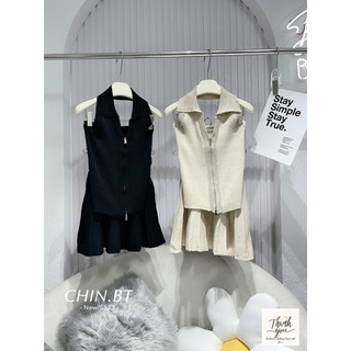 Set Len Mon Áo Yếm 2màu