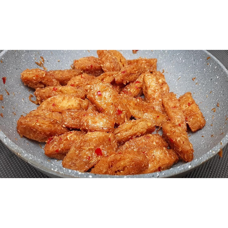 Sườn chay xé tẩm ớt