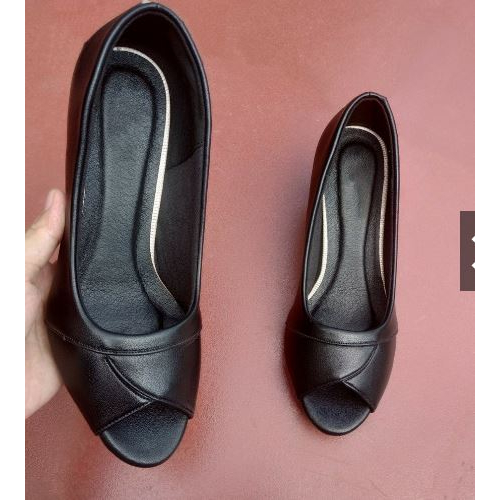 Giầy cao gót hở mũi 5p