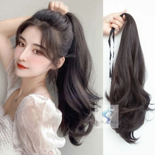 Tóc giả cột đuôi cao cấp đủ màu