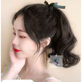 Tóc giả cột đuôi cao cấp đủ màu