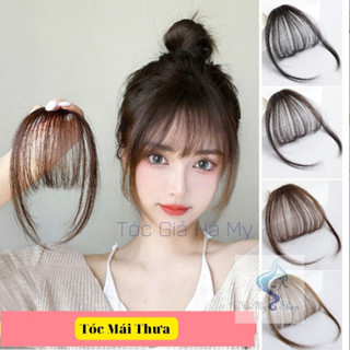 Tóc Giả Mái Thưa, Tóc Mái Bay Giả Phong Cách Hàn Quốc Dễ Thương