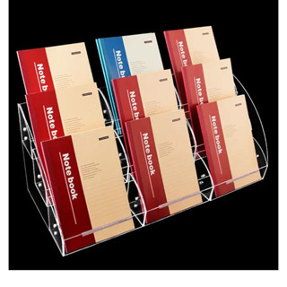 Kệ mica trưng bày sách, báo, tạp chí