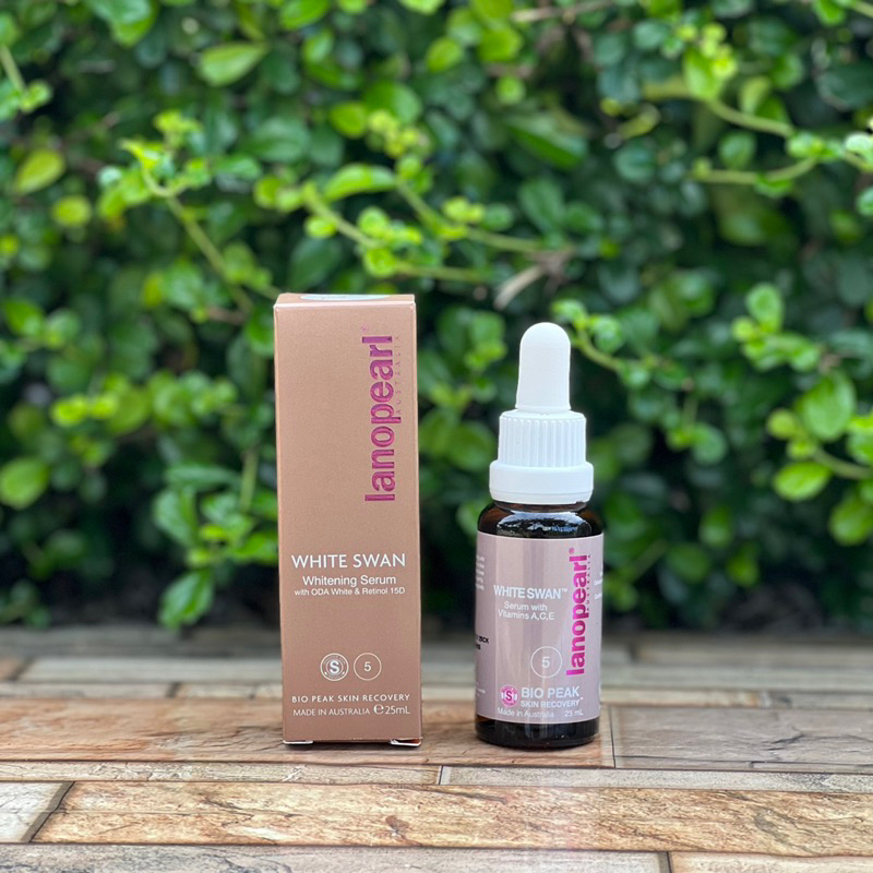 Serum Lanopearl white swan whitening serum 25ml