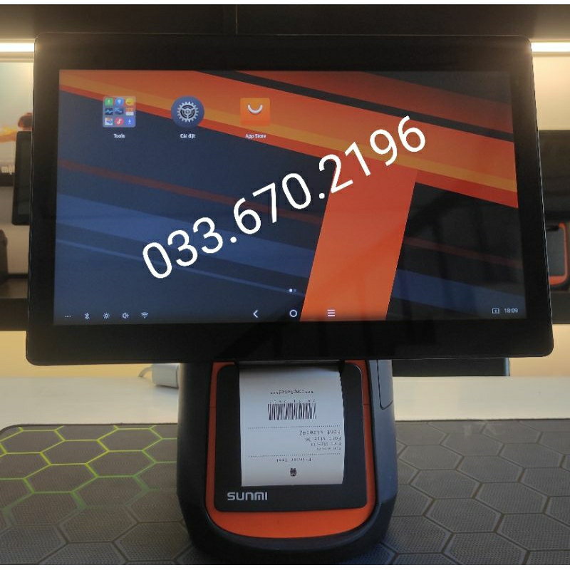 Máy pos Sunmi T2 97% - Tặng kèm phần mềm bán hàng