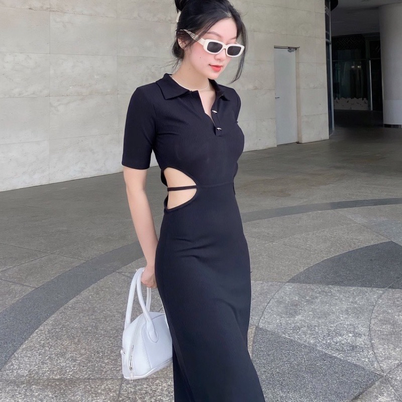 Pass đầm cut out Edini