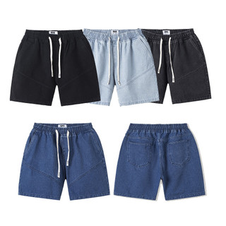 Quần Short Nam Dekace Vải Jean Dày Dặn Co Giãn Nhẹ