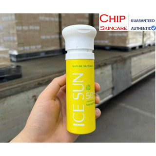[Mẫu Mới 2023] Kem chống nắng ICE SUN California Aloe Ice puff sun SPF50++++ – Nature republic ice puff sun