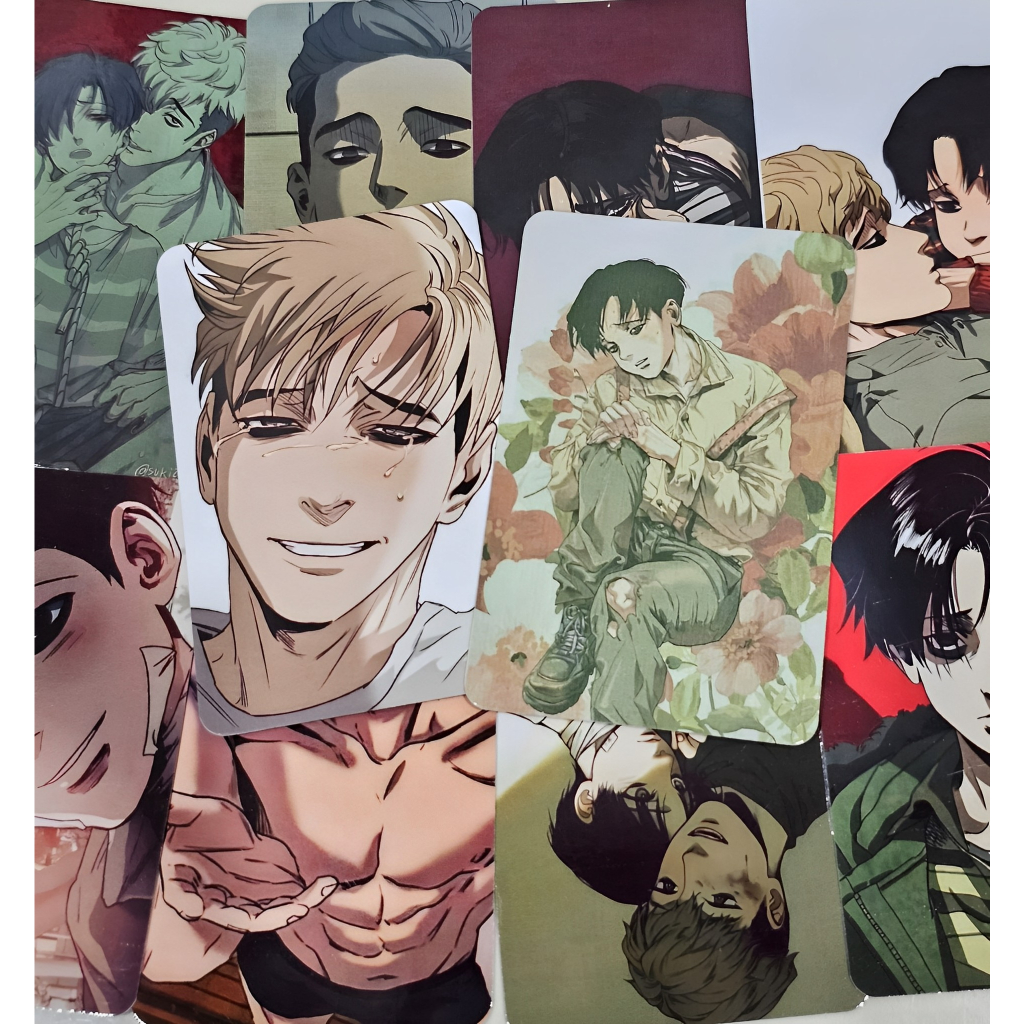 Killing Stalking 3 Inches Card Bookmark Oh Sangwoo Yoon Bum Book Clip  Pagination Mark Sangwoo X Bum BL Manwha Cards Collection - AliExpress