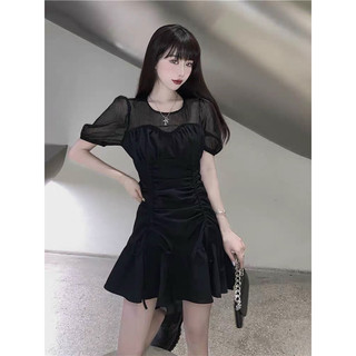 Đầm bigsize phối lưới đi tiệc 55-90ký ( 1062)