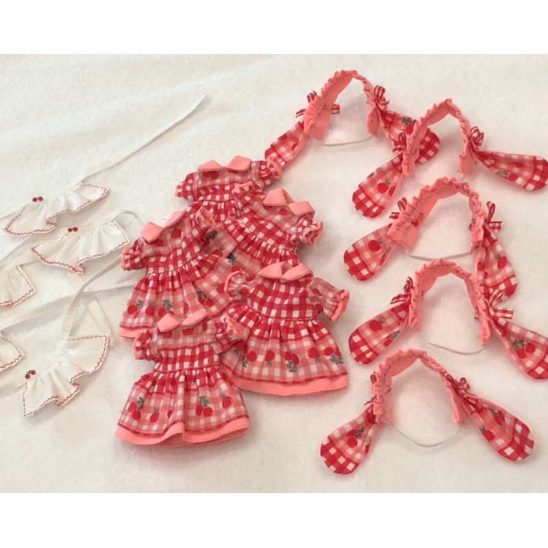 Set váy 🍒 cho búp bê ob11, ymy, ddf, gsc,...
