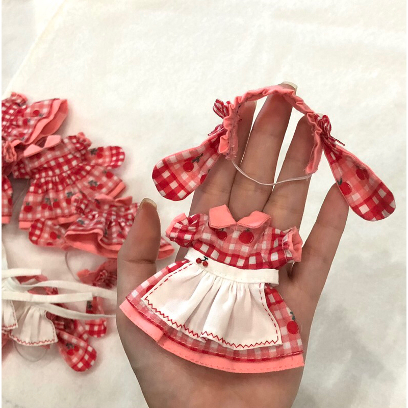 Set váy 🍒 cho búp bê ob11, ymy, ddf, gsc,...