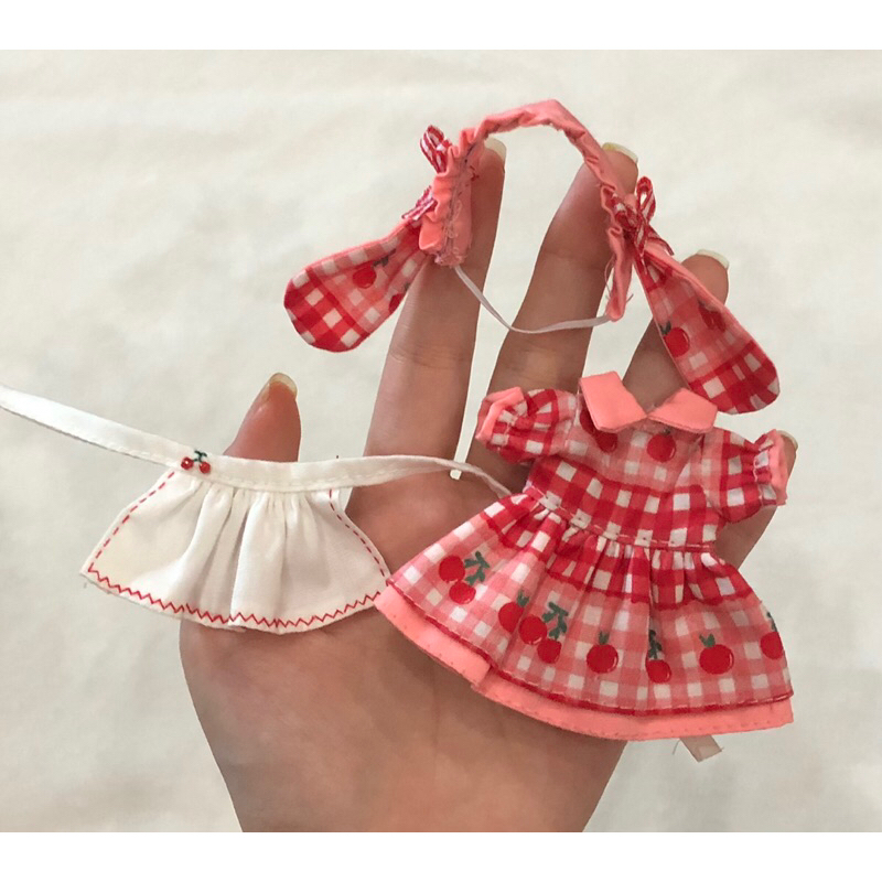Set váy 🍒 cho búp bê ob11, ymy, ddf, gsc,...