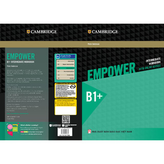 Sách - Empower B1+ Intermediate Workbook with Online Access (DN)