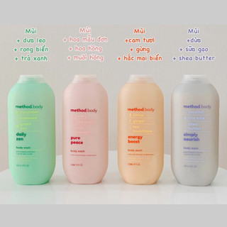 Sữa tắm organic Method Body 532ml