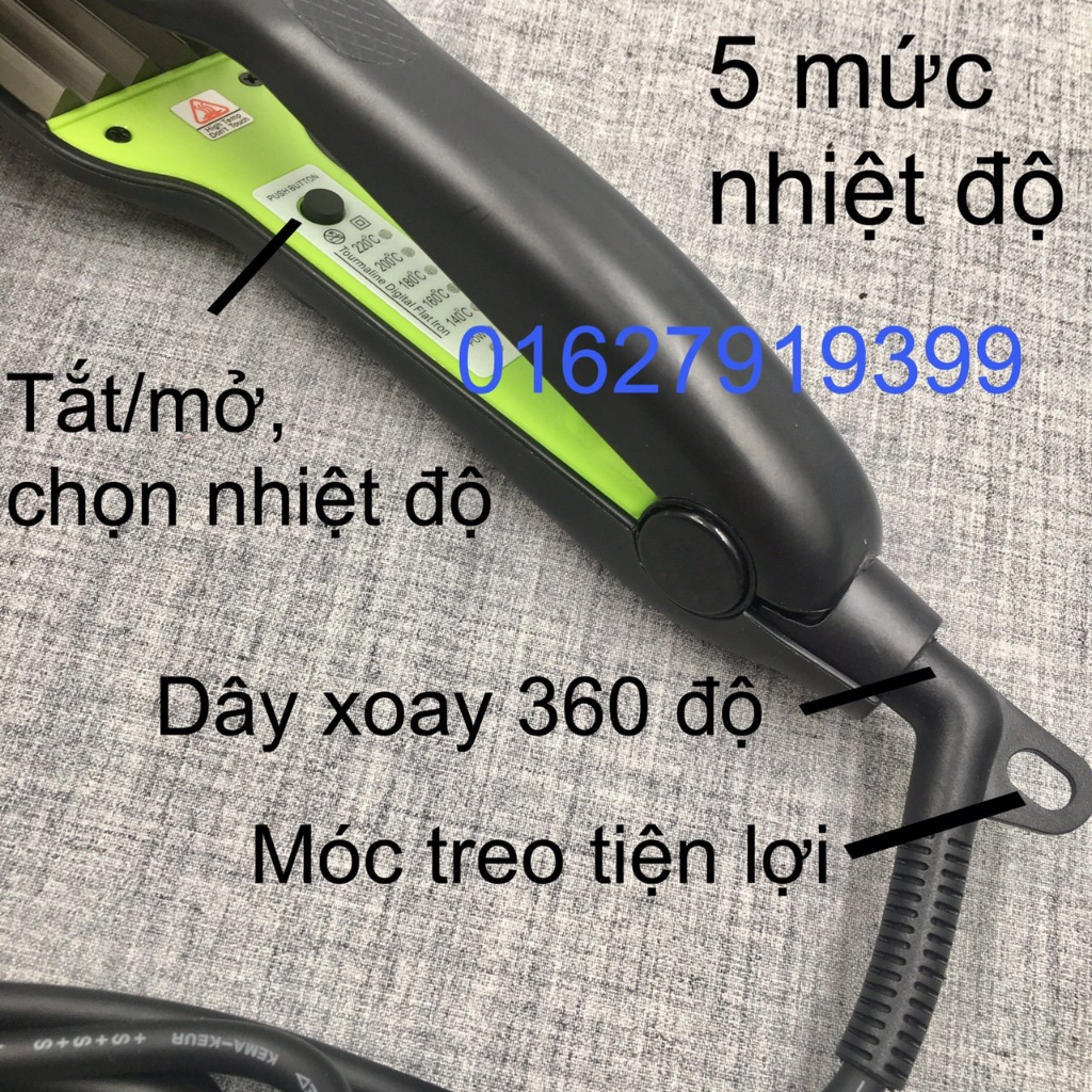 ✅freeship✅ Máy bấm tóc,dập xù tóc cao cấp Hàn Quốc Pro 303