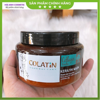 Kem ủ tóc colatin keratin mask hũ 500ml phục hồi tóc chuyên sâu