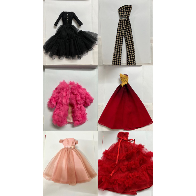 Quần áo búp bê Barbie 6b
