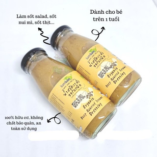 Sốt Mè Rang Hữu Cơ 175ml Lumlum Organic Deep Roasted Sesame Dressing