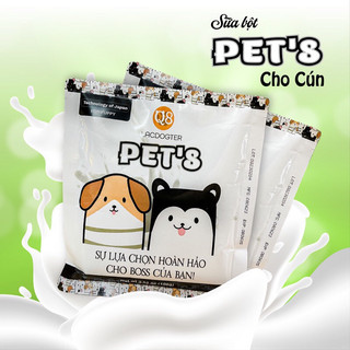 Sữa bột pet8 dành cho chó mèo túi 100g