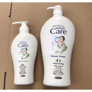 Sữa tắm white care 4x trắng dịu nhẹ da 550ml-1200ml