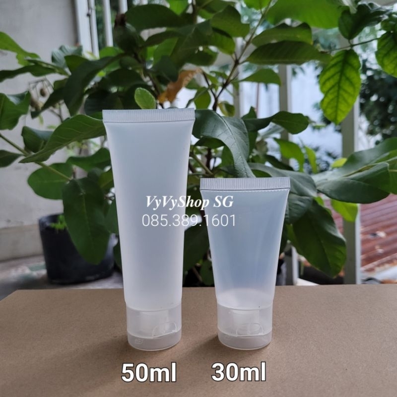 TUÝP NHỰA CHIẾT MỸ PHẨM 30ML