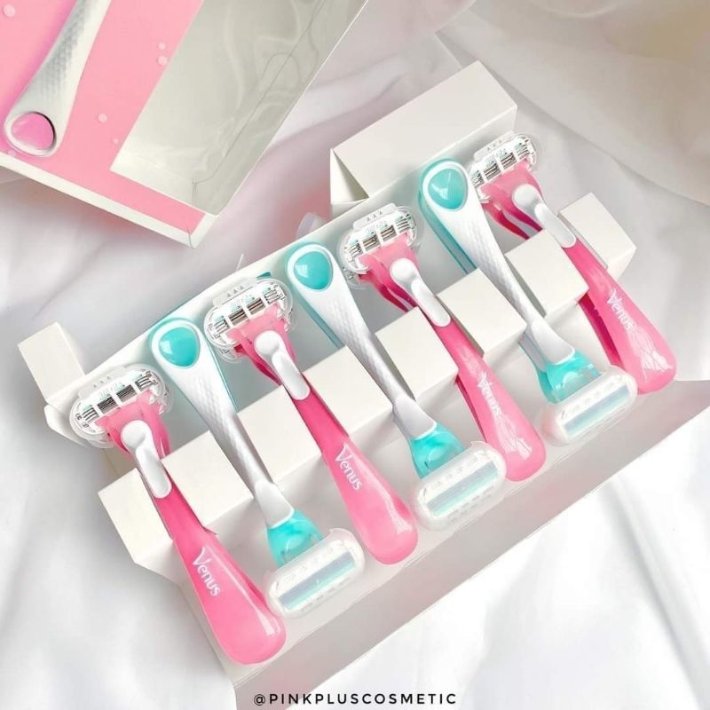 Set dao cạo dành cho da siêu nhạy cảm Gillette Venus Sensitive Disposable Razor 3 cái